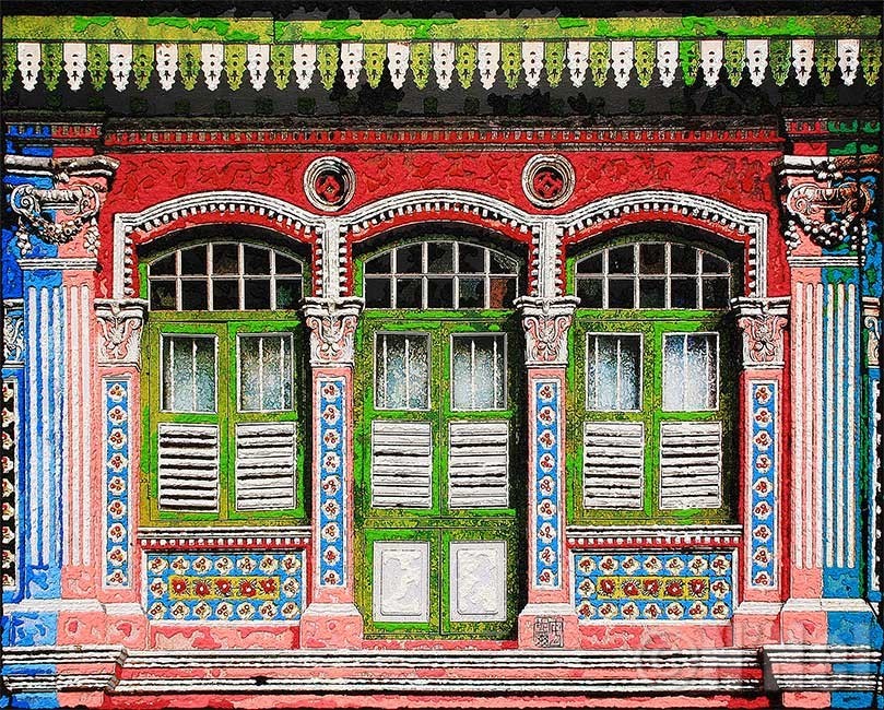 Singapore Shophouse-Nathalie LAOUE