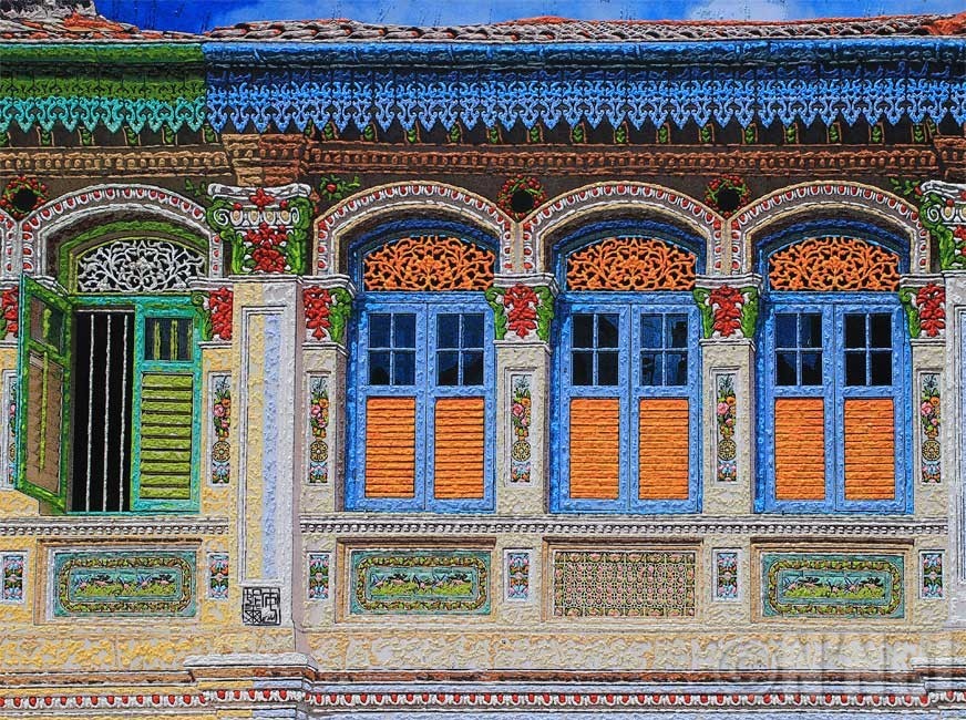 Singapore Shophouse-Nathalie LAOUE