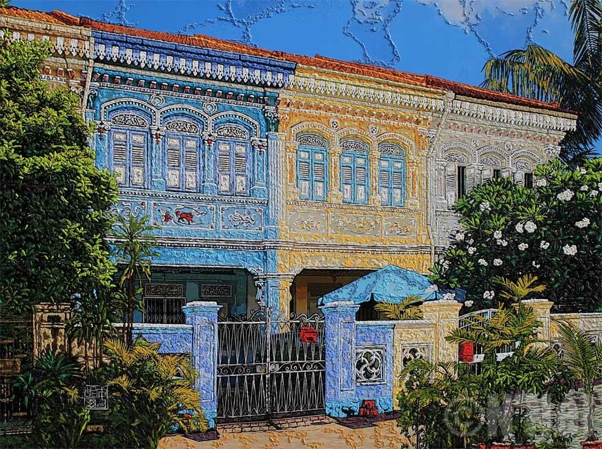 Singapore Shophouse-Nathalie LAOUE