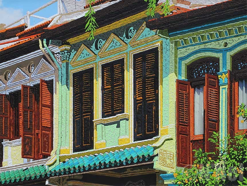 Singapore Shophouse-Nathalie LAOUE