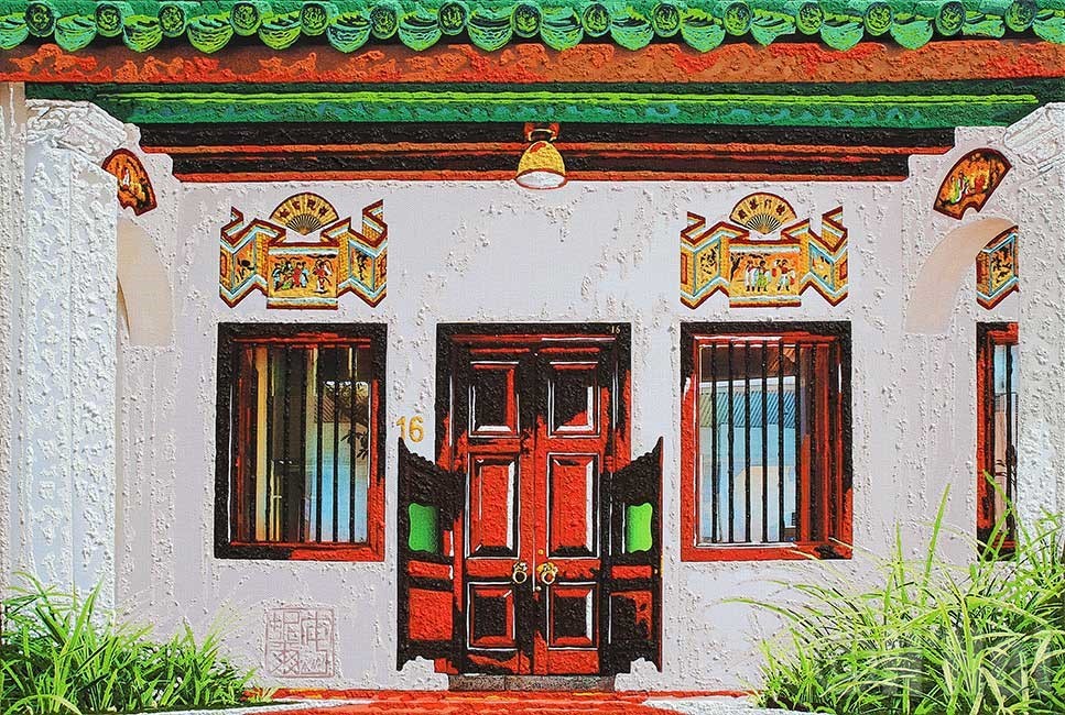 Singapore Shophouses-Nathalie LAOUE