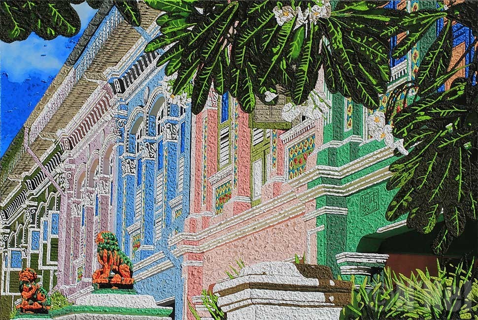 Singapore Shophouses-Nathalie LAOUE