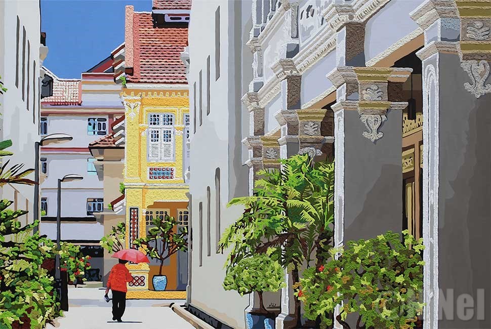 Singapore Shophouses-Nathalie LAOUE