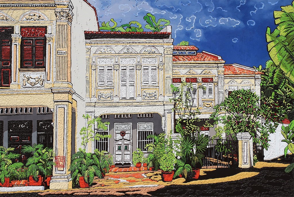 Singapore Shophouses-Nathalie LAOUE