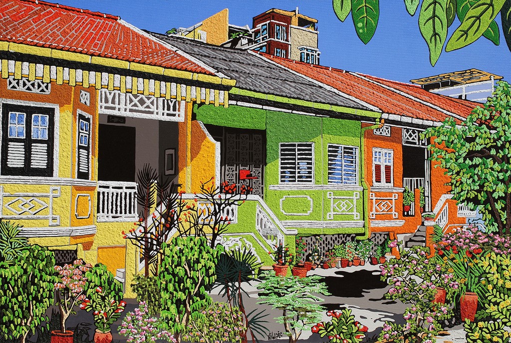 Singapore Shophouses-Nathalie LAOUE