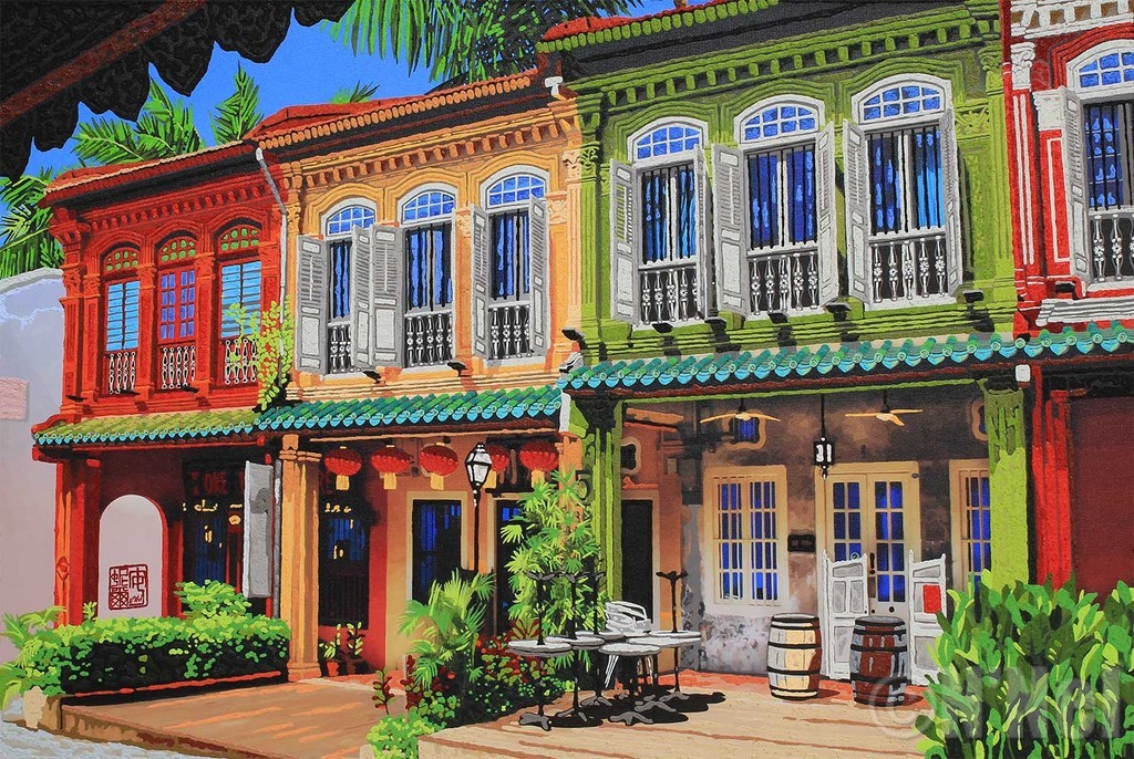 Singapore Shophouse-Nathalie LAOUE