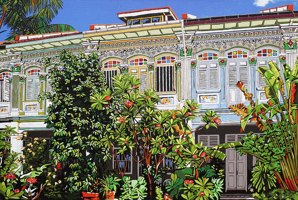 Singapore Shophouses-Nathalie LAOUE