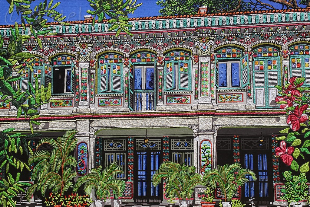 Singapore Shophouses-Nathalie LAOUE