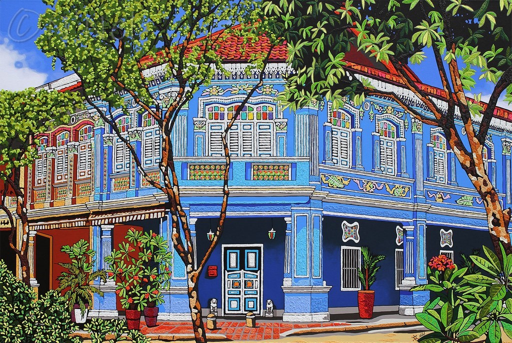 Singapore Shophouses-Nathalie LAOUE