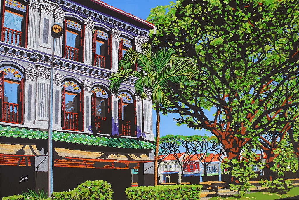 Singapore Shophouses-Nathalie LAOUE