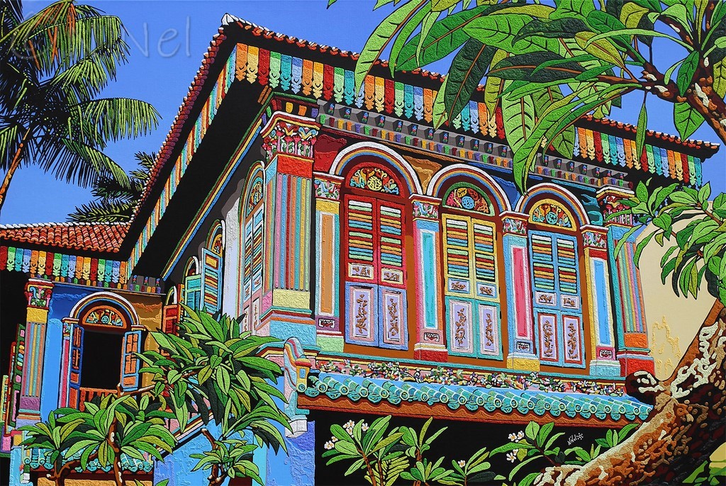 Singapore Shophouses-Nathalie LAOUE