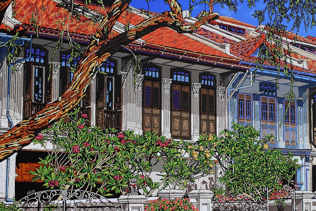 Singapore Shophouses-Nathalie LAOUE