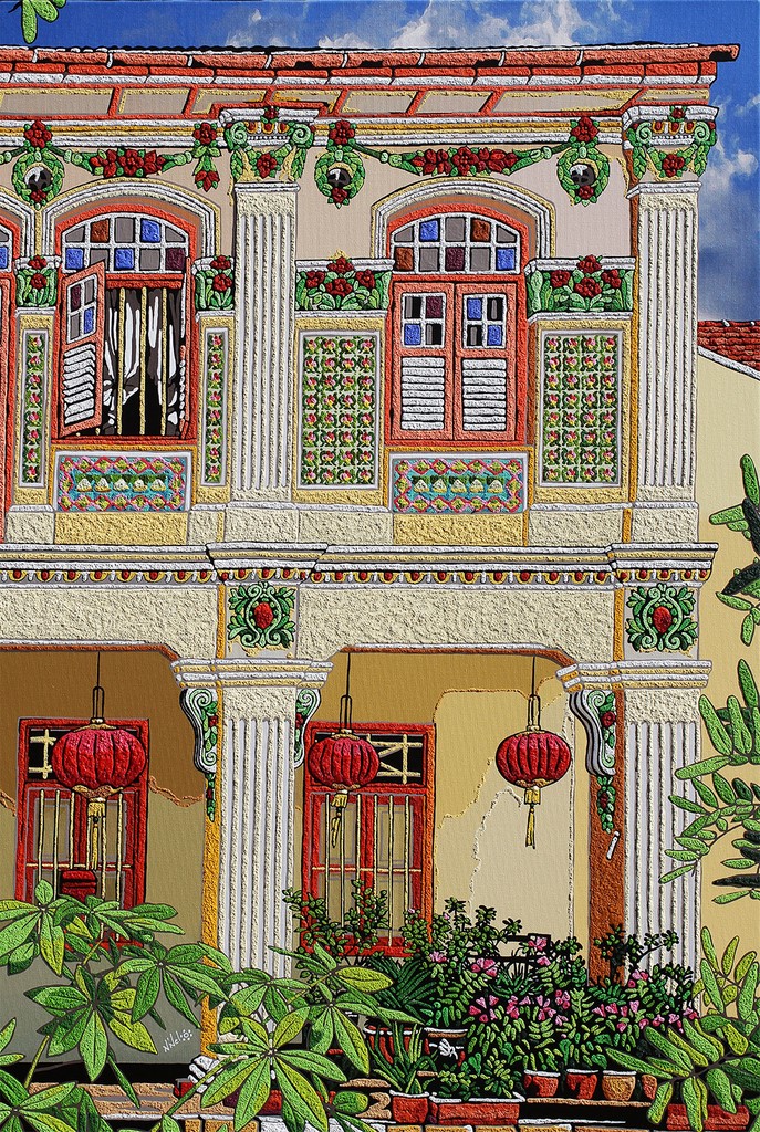 Singapore Shophouses-Nathalie LAOUE