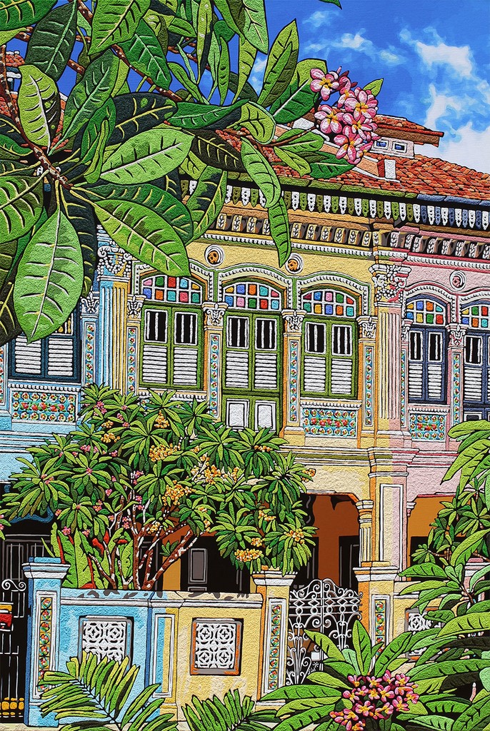 Singapore Shophouses-Nathalie LAOUE