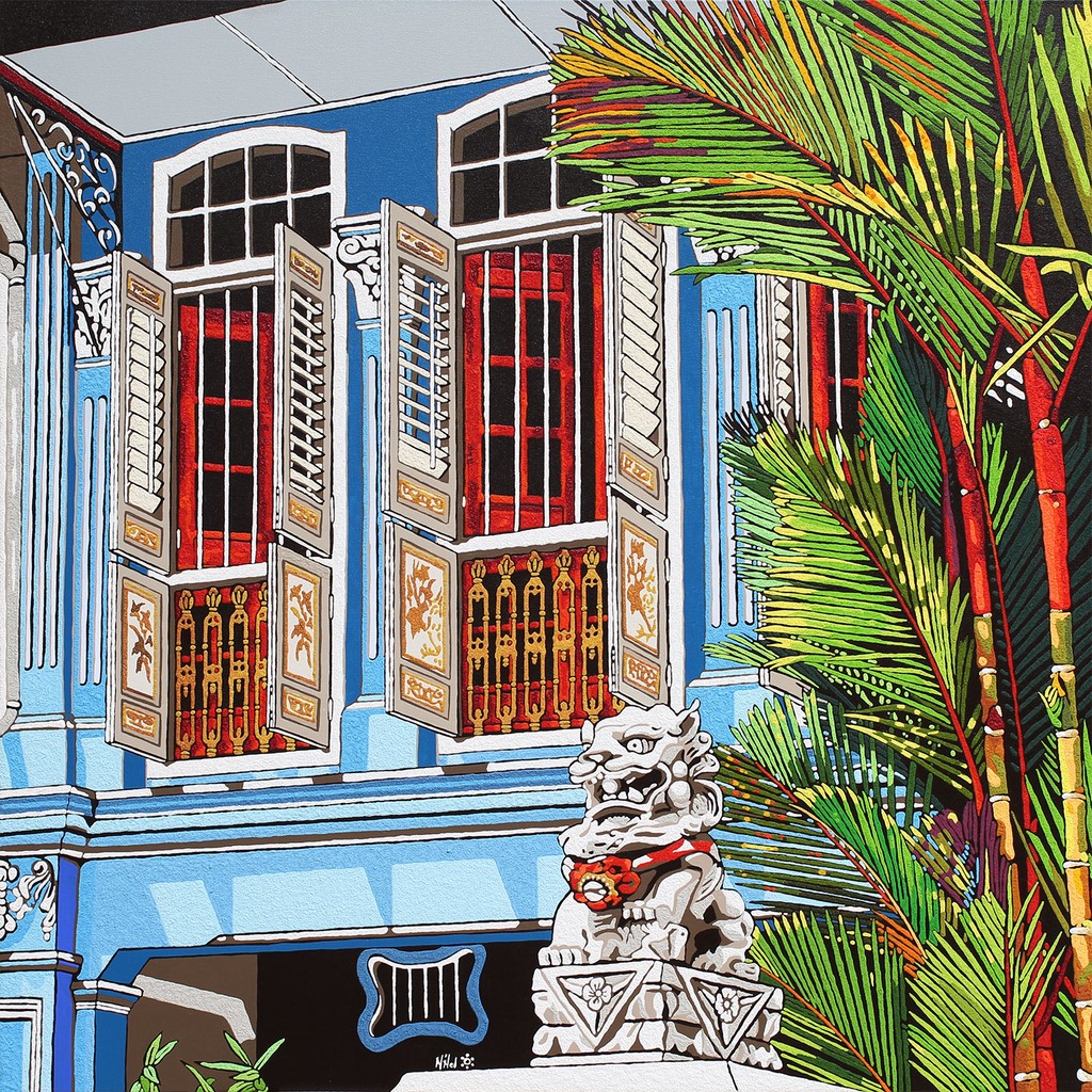 Singapore Shophouses-Nathalie LAOUE