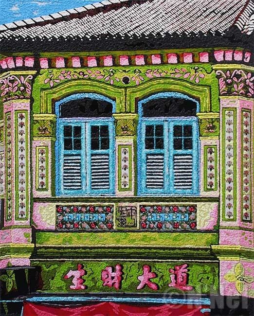 Singapore Shophouse-Nathalie LAOUE