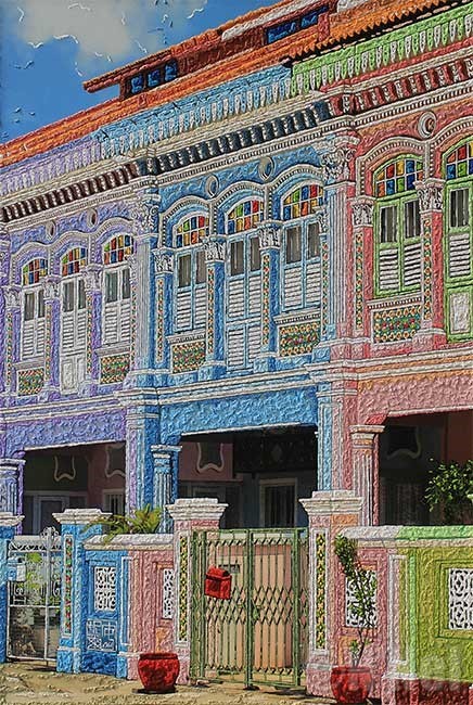 Singapore Shophouse-Nathalie LAOUE