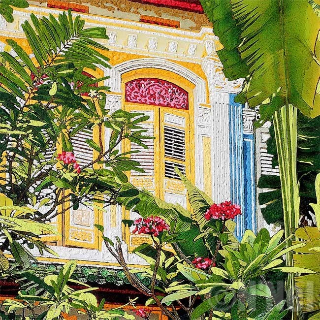 Singapore Shophouse-Nathalie LAOUE