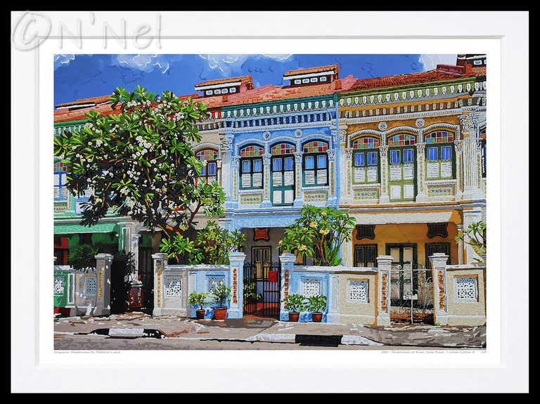 Singapore Shophouses-Nathalie LAOUE