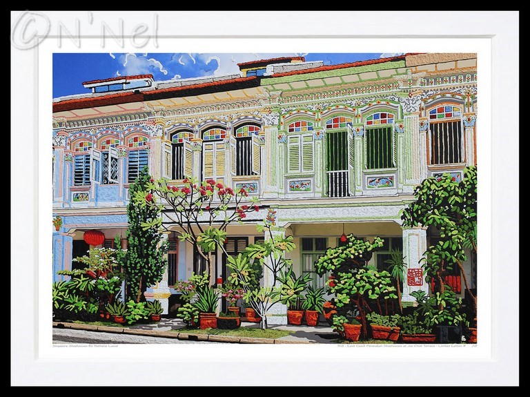 Singapore Shophouses-Nathalie LAOUE