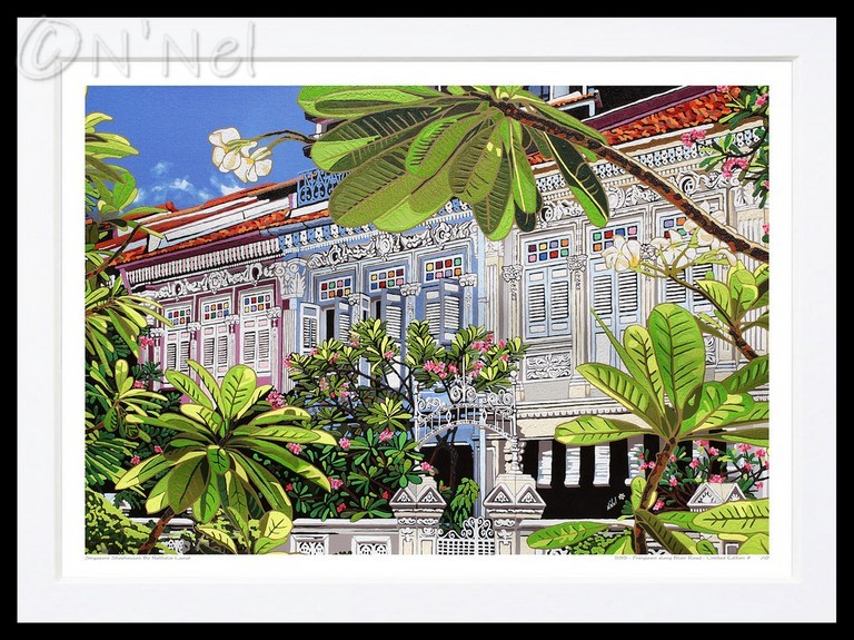 Singapore Shophouses-Nathalie LAOUE