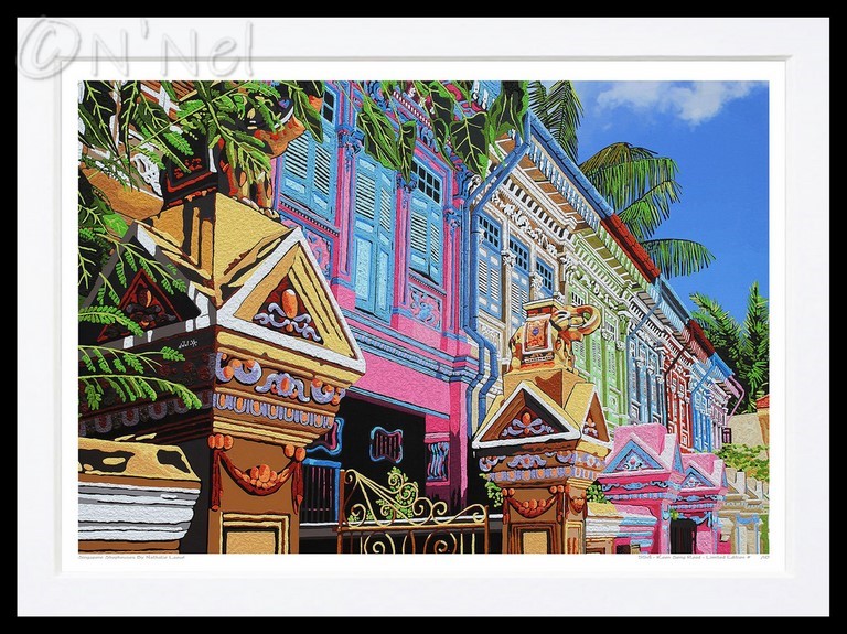 Singapore Shophouses-Nathalie LAOUE