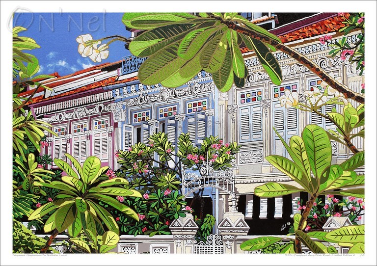 Singapore Shophouses-Nathalie LAOUE