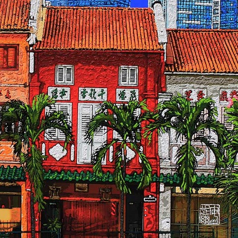 Singapore Shophouse-Nathalie LAOUE