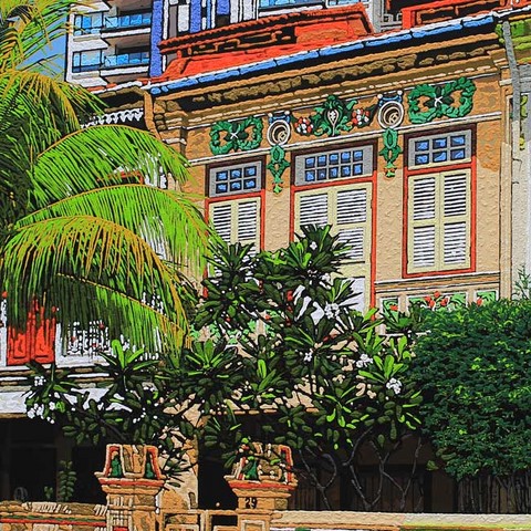 Singapore Shophouse-Nathalie LAOUE