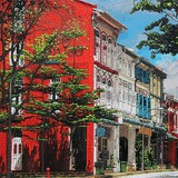Singapore Shophouses-Nathalie LAOUE