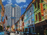 Singapore Shophouses-Nathalie LAOUE