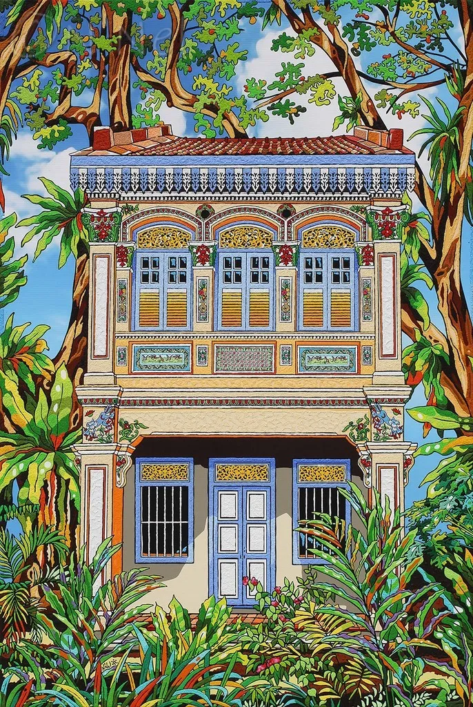 Singapore Shophouse-Nathalie LAOUE