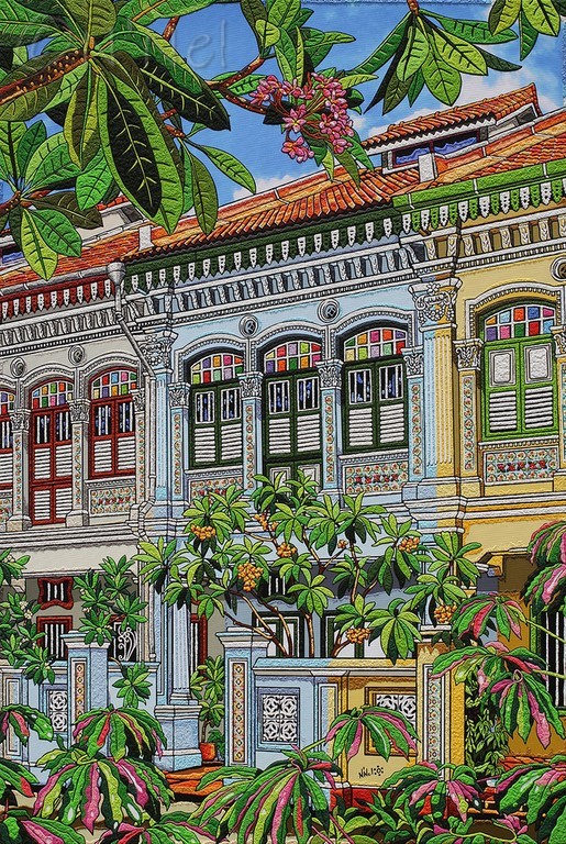 Singapore Shophouses-Nathalie LAOUE