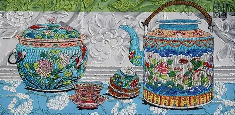 Singapore Shophouses-Nathalie LAOUE