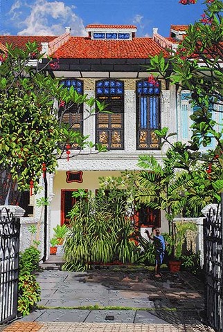 Singapore Shophouses-Nathalie LAOUE