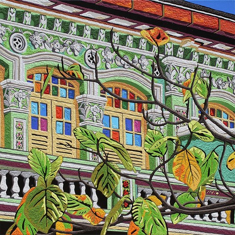 Singapore Shophouses-Nathalie LAOUE
