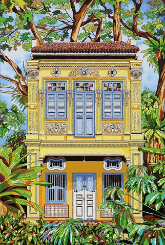 Singapore Shophouses-Nathalie LAOUE